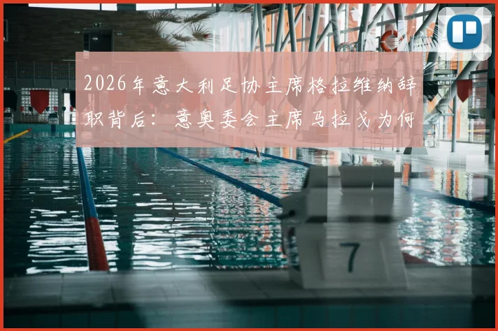 2026年意大利足协主席格拉维纳辞职背后：意奥委会主席马拉戈为何成为热门接替人选，对意大利足球未来有何影响
